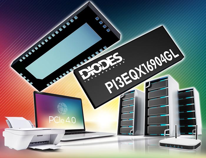 Новый редрайвер Diodes повысит качество сигналов в высокоскоростных интерфейсах PCIe 4.0