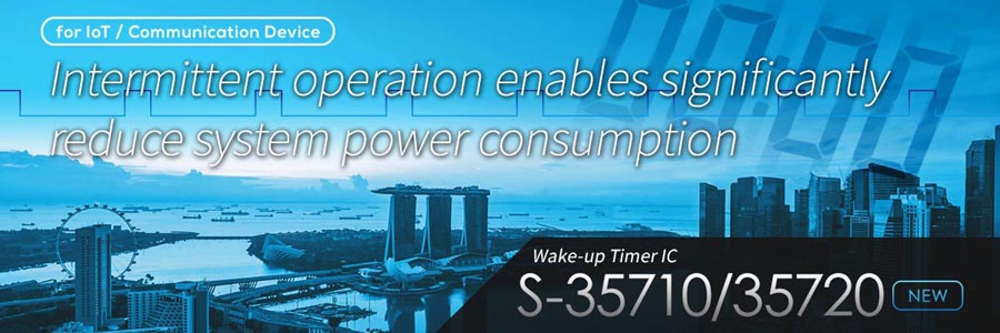 ABLIC выпускает новые таймеры запуска с ультранизким потреблением мощности