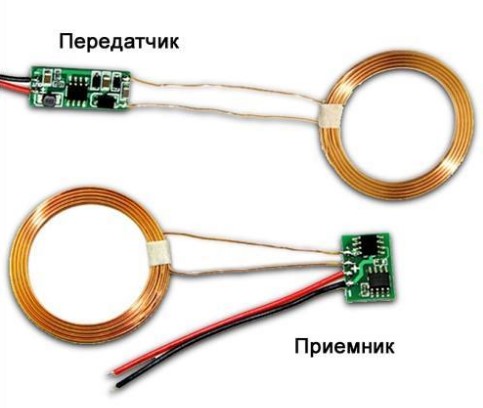Приемник и передатчик для беспроводного электричества electrichestvo bez provodov2