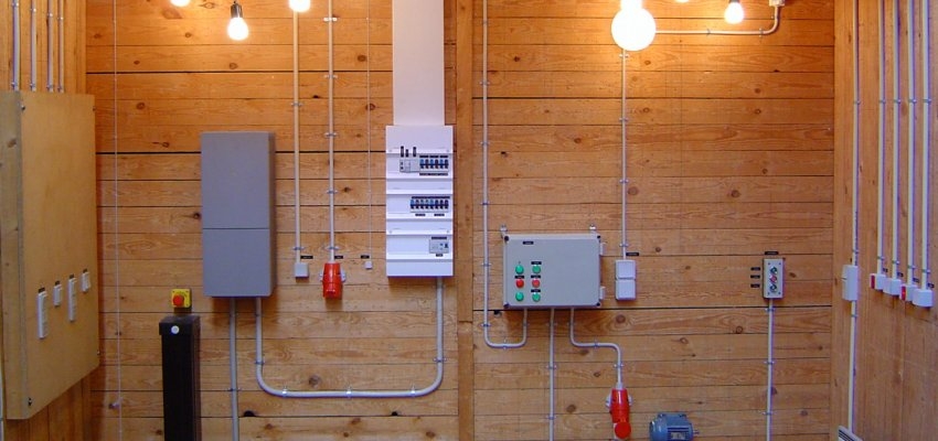 Электромонтаж в частном доме 